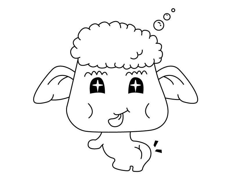 小羊图形