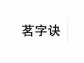 茗字诀