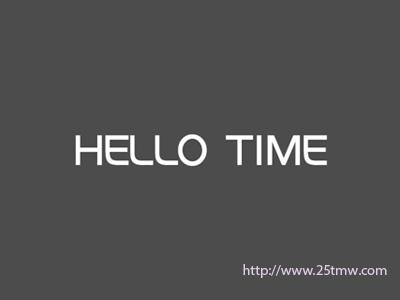 HELLO TIME