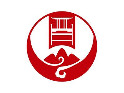 纯图形（圆荷花)