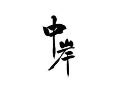 中岸