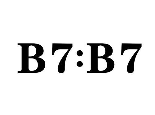 B7:B7