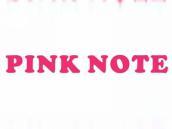 PINKNOTE