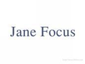 JANEFOCUS